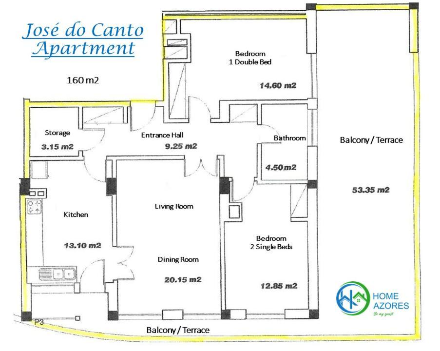 Home Azores - Jose Do Canto Apartment ปอนตาเดลกาดา ภายนอก รูปภาพ